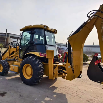 Jcb4CX chargeuse à excavatrice utilisée et en bon état pour les projets de construction