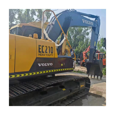 Excavateur à rouleaux hydrauliques Volvo EC210D utilisé pour les équipements de construction