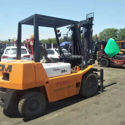 JAPON fabriqué par TCM FD50 5 tonnes chariot élévateur à GPL pour la fiabilité de l'usine de fabrication