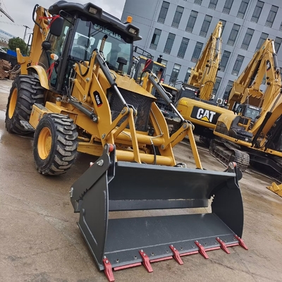 0.9CBM Capacité de seau Chargeuse de remorqueuse CAT 420F Caterpillar utilisée en parfait état
