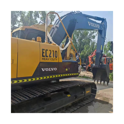 Volvo EC210D Excavatrice à remorque à roue hydraulique avec pompe d'origine