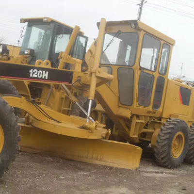 Caterpillar 140h motor grader d'occasion avec pièces originales à Shanghai 1200 heures de travail