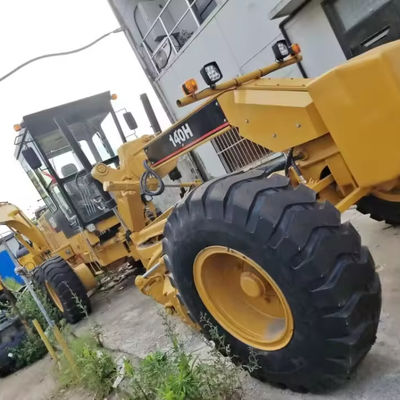 2018 Cat 140H moteur d'occasion Grader en bon état 140k 140h 140G Machines de chenille
