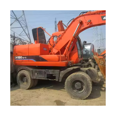 DB58TIS Moteur Doosan DH150W-7 Excavateur à roues de 15 tonnes pour l'aménagement paysager et la construction