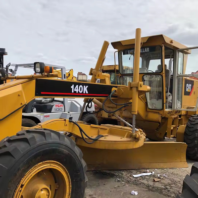 Bon usage CAT 140HK Motor Grader 140H 140G Caterpillar 140K 1200 heures de travail 17000 KG