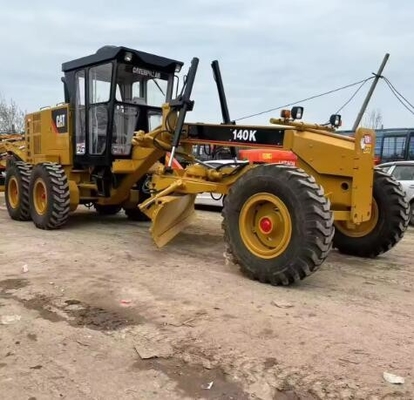 2015 CAT 140K Gradeur de moteur d'occasion 1200 heures de travail 17000 KG d'occasion 140H 140G