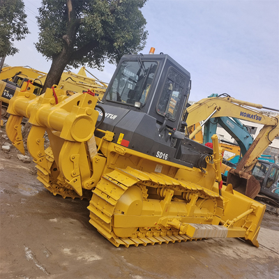 Bulldozers à chenille Shantui SD16/SD22/SD32 originaux avec moteur Cummins NT855-C280 S10
