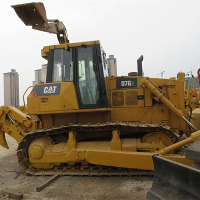Pompes hydrauliques d'origine Utilisées CAT D7G Crawler Bulldozer Machine pour les travaux de construction