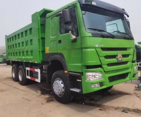Les camions de décharge Howo d'occasion 8x4 6x4 avec type de carburant diesel et poids brut du véhicule de 15000