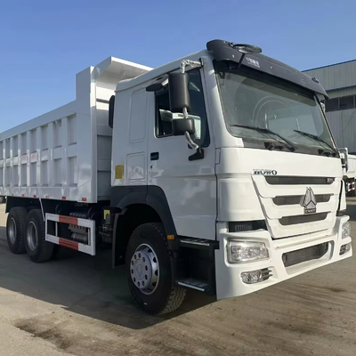 10 vitesses Boîte de vitesses 6x4 Tipper manuel 10 roues HOWO Dumpper Segment camion de taille moyenne