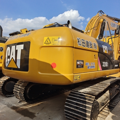 Excavateur CATERPILLAR Cat320d d'occasion avec une capacité de seau de 1,2 CBM en bon état