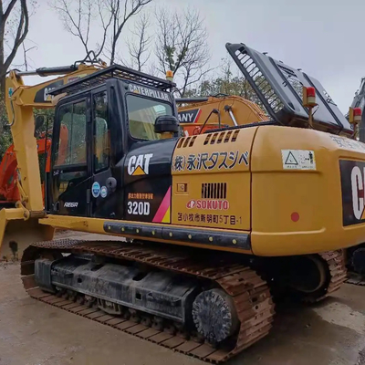 Excavateur Cat320d en bon état du Japon et des USA avec vanne hydraulique CATERPILLAR
