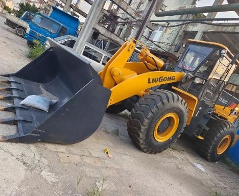 Utilisé ZL50GN 17TONS LIUGONG ZL50CN chargeur à roues de 5 tonnes avec pompe hydraulique originale