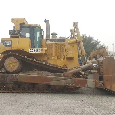 DOZERS CAT D10T utilisés avec cylindre hydraulique HYDAC et bonnes conditions de travail au Japon