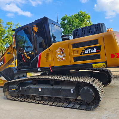 Excavateur hydraulique Sany SY215C en bon état avec 600 heures de travail