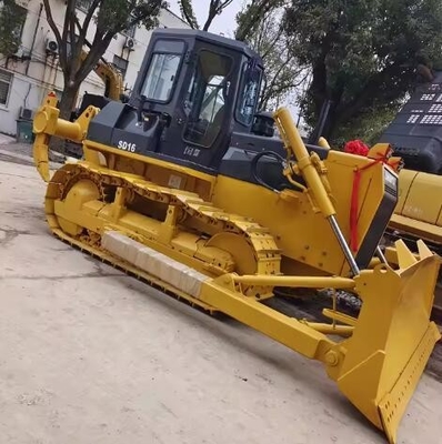 26000 KG Poids de la machine utilisée Shantui SD16 SD22 SD32 Bulldozer rampant avec et fabriqué