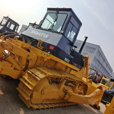 7*3.6*3.4 Dimension SHANTUI SD22 Bulldozer d'occasion 5.4m3 Capacité de douche pour le travail de douche