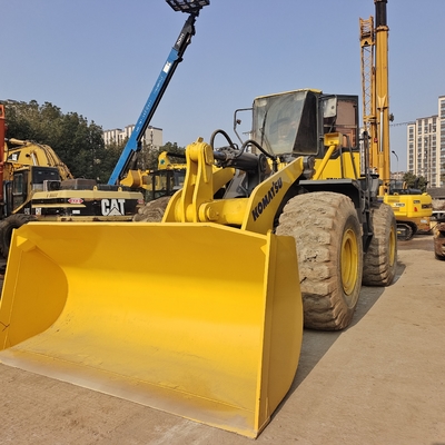 194KW de puissance Komatsu WA470 chargeur à roues d'occasion du Japon avec 1200 heures de travail