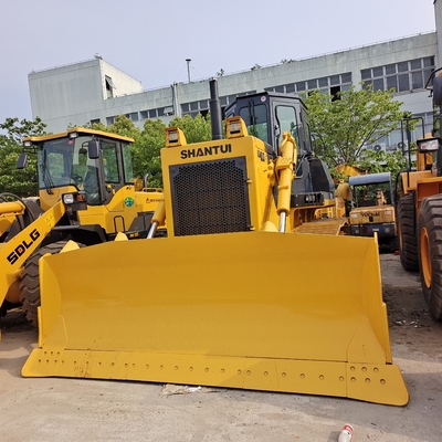 Bulldozer Shantui SD22 d'occasion Bulldozer à rampe 220HP Tracteur original SD16 SD32