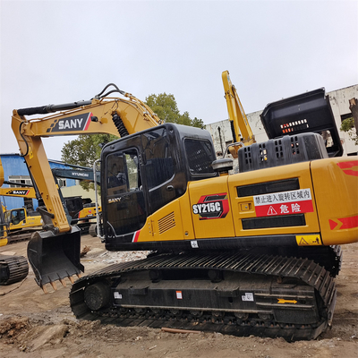 Excavateur hydraulique Sany SY215C d'origine utilisé pour les équipements de construction