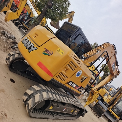En bon état Excavatrice utilisée sany sy75c à haute efficacité de travail