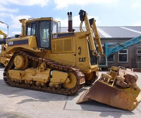 D8r Bulldozer en bon état de fonctionnement Caterpillar D8r avec cylindre hydraulique Nabtesco