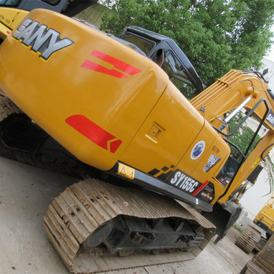 Excavatrice SANY SY155H utilisée avec pompe hydraulique d'origine et performances de fonctionnement harmonieuses