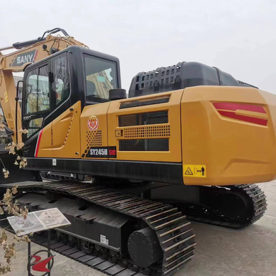 Sany 24,5 tonnes Excavateur à chenille D06FRC Chaussures de piste usagées avec poids de la machine 25500 KG