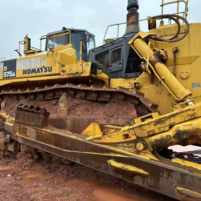 Dozer à rouleaux Komatsu 575A de seconde main du Japon avec cylindre hydraulique original