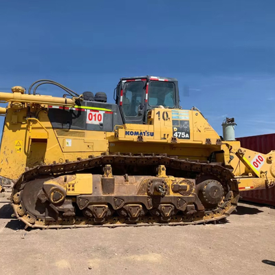 Toutes les pompes hydrauliques originales Komatsu 475A Dozer à rampe pour chenille Bulldozer utilisé