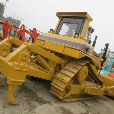 Bulldozer Cat D8R d'occasion avec moteur 3406C et soupape hydraulique originale à Shanghai