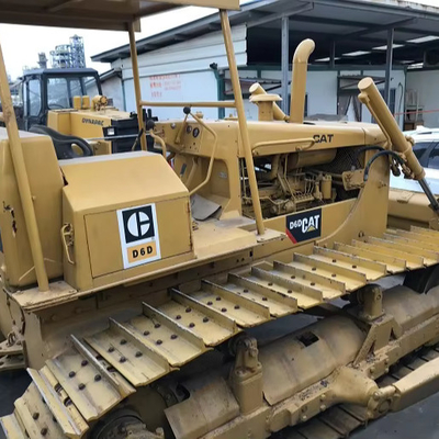 Cylindre hydraulique d'origine Bulldozer à chenille CAT D6D utilisé en bon état de fonctionnement