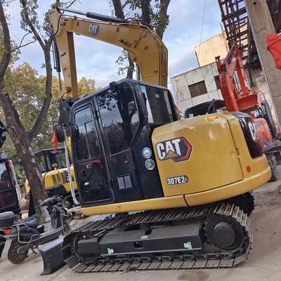 Excavatrice à main seconde à cylindre hydraulique CAT307 avec machine à ramper