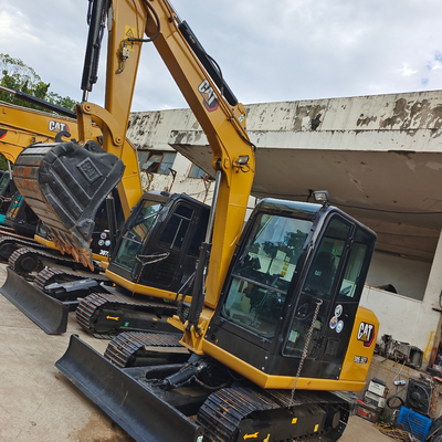 Excavateur Caterpillar 307E d'occasion avec machine à ramper et soupape hydraulique originale