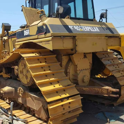 Bulldozer D6 pour équipement lourd, original CAT D6R, tracteur à rampe
