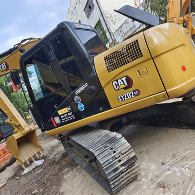 12920 KG Poids de la machine Cat 312D Excavatrices usagées avec cylindre hydraulique d'origine
