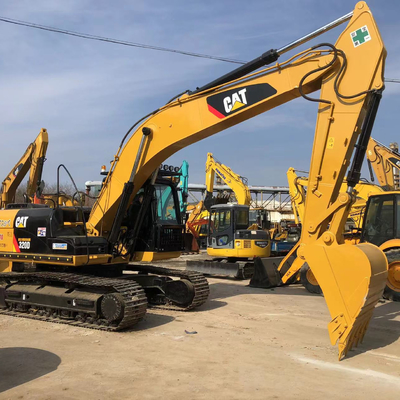 Cylindre hydraulique d'origine Utilisé Caterpillar 320d Excavator 20 Tonnes Machinerie de construction