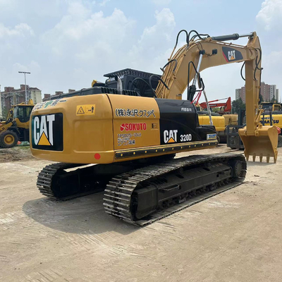 Excavatrice utilisée Caterpillar 320d Crawler pour les machines de construction au bas de gamme