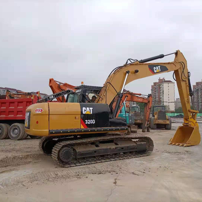 C6.4ACERT Moteur utilisé Caterpillar 320d Excavatrice rampante 20 tonnes Machines de construction