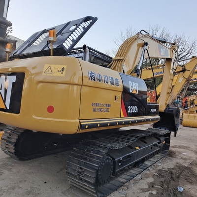 2018 Utilisé Caterpillar 320d Crawler Excavator 20 Tonnes Machines de construction pour le travail