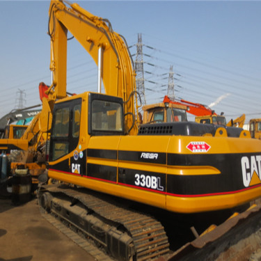 Excavateur à rouleaux Cat 330DL 330BL 325BL utilisé avec moteur Cat 3306 en bon état