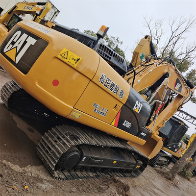 31000 kg de poids de fonctionnement Excavatrice Caterpillar 330d utilisée avec soupape hydraulique d'origine