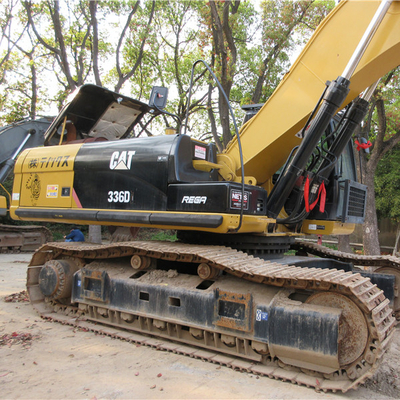 Vente en stock Excavateur Caterpillar 336D d'occasion avec moteur C9 et capacité de seau de 2m3