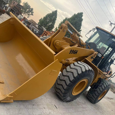 USED 966H chargeur à roues avant en bon état 92 KW chargeur Caterpillar 966H d'occasion