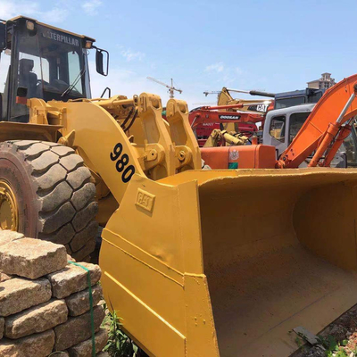 1200 heures de travail Utilisé 980G chargeur avant roue Caterpillar 980G chargeur d'occasion