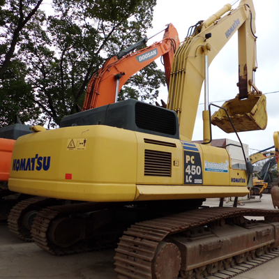 Excavateur Komatsu Pc450-7 d'occasion 40 tonnes Grande machine de déplacement de terre avec 1230 heures de travail