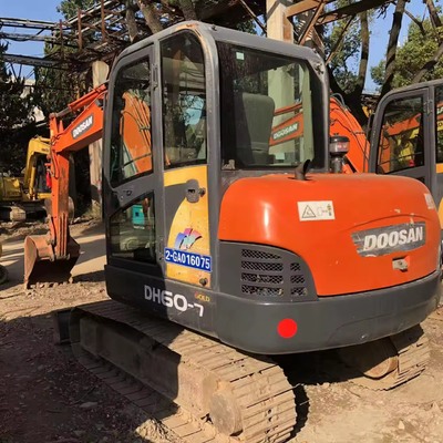 Capacité de seau 0.2 Mini-pelles Doosan DH60-7 en excellent état en Corée