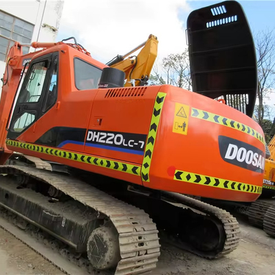 Excavateur DOOSAN DH220LC-7 Excavateur à rampe En bon état avec peu d'heures de travail