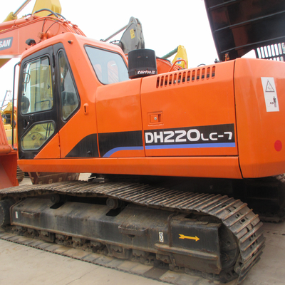 Excavateur Doosan d'occasion DH220LC-7 22Ton Original Doosan 225 300 Excavateur hydraulique