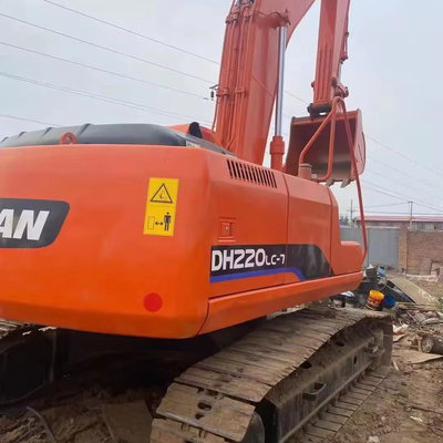 110 kW Doosan DH220LC-7 Excavateur 22Ton 2800 heures de travail Originale 225 300 hydraulique